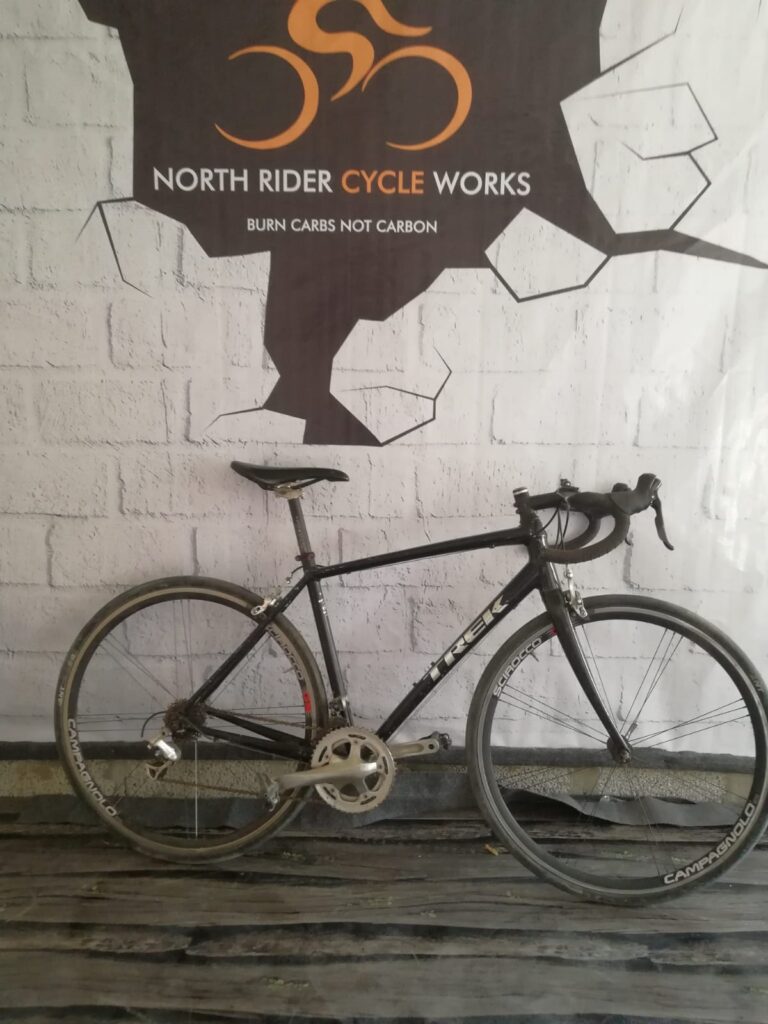 Bikes inside the workshop