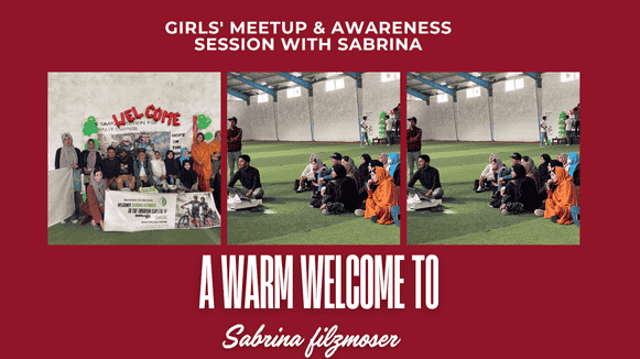 A Special Welcome: Girls’ Meetup & Awareness Session with Sabrina